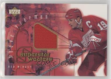 2001-02 Upper Deck - Superstar Sweaters #SS-SY - Steve Yzerman