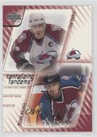 Joe Sakic, Milan Hejduk