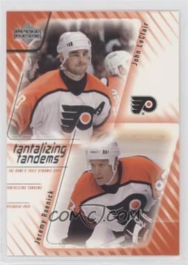 2001-02 Upper Deck - Tantalizing Tandems #T7 - Jeremy Roenick, John LeClair