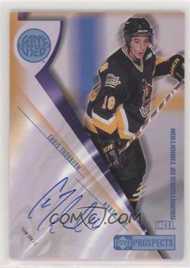 2001-02 Upper Deck CHL Prospects Game Used Edition - Signatures of Tradition #A-CT - Chris Thorburn