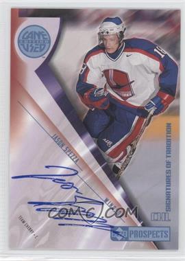 2001-02 Upper Deck CHL Prospects Game Used Edition - Signatures of Tradition #A-JS - Jason Spezza