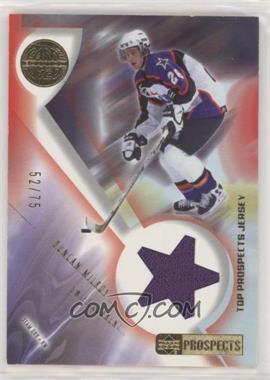 2001-02 Upper Deck CHL Prospects Game Used Edition - Top Prospects Jerseys - Gold #J-DM - Duncan Milroy /75