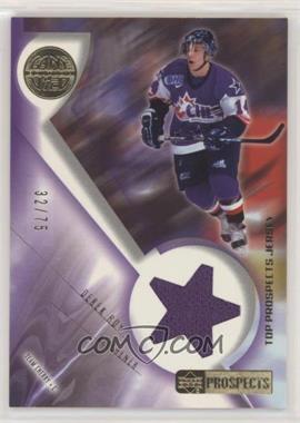 2001-02 Upper Deck CHL Prospects Game Used Edition - Top Prospects Jerseys - Gold #J-DR - Derek Roy /75