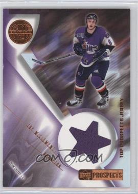 2001-02 Upper Deck CHL Prospects Game Used Edition - Top Prospects Jerseys #J-JM - Jay McClement