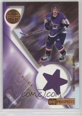 2001-02 Upper Deck CHL Prospects Game Used Edition - Top Prospects Jerseys #J-JM - Jay McClement