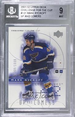 2001-02 Upper Deck Challenge for the Cup - [Base] #131 - Mark Rycroft /1000 [BGS 9 MINT]