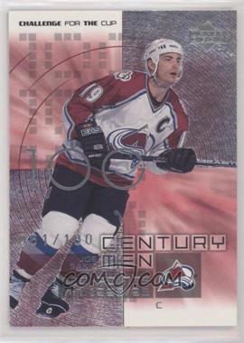 2001-02 Upper Deck Challenge for the Cup - Century Men #CM2 - Joe Sakic /100