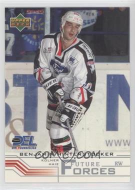 2001-02 Upper Deck DEL German - [Base] #256 - Future Forces - Benjamin Hinterstocker [EX to NM]