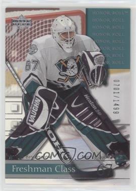 2001-02 Upper Deck Honor Roll - [Base] #61 - Ilja Bryzgalov /1499