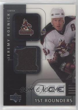2001-02 Upper Deck Ice - 1st Rounders #F-JR - Jeremy Roenick