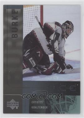 2001-02 Upper Deck Ice - [Base] #34 - Sean Burke