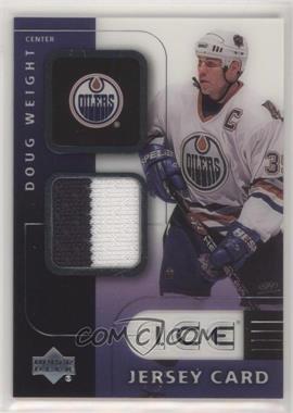 2001-02 Upper Deck Ice - Jersey Cards #J-DW - Doug Weight