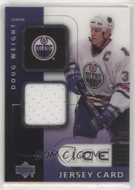 2001-02 Upper Deck Ice - Jersey Cards #J-DW - Doug Weight