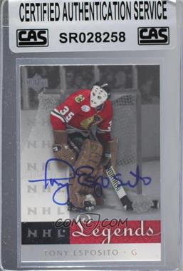 2001-02 Upper Deck Legends - [Base] #14 - Tony Esposito [CAS Certified Sealed]