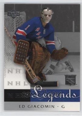 2001-02 Upper Deck Legends - [Base] #46 - Ed Giacomin