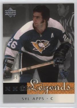 2001-02 Upper Deck Legends - [Base] #56 - Syl Apps