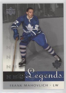 2001-02 Upper Deck Legends - [Base] #58 - Frank Mahovlich