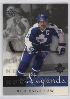 2001-02 Upper Deck Legends - [Base] #61 - Rick Vaive