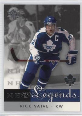 2001-02 Upper Deck Legends - [Base] #61 - Rick Vaive