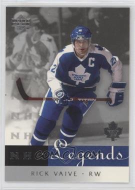 2001-02 Upper Deck Legends - [Base] #61 - Rick Vaive