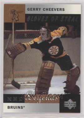 2001-02 Upper Deck Legends - [Base] #79 - Gerry Cheevers