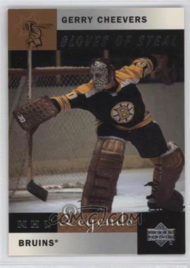 2001-02 Upper Deck Legends - [Base] #79 - Gerry Cheevers