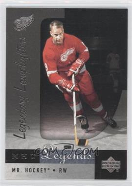 2001-02 Upper Deck Legends - [Base] #91 - Gordie Howe