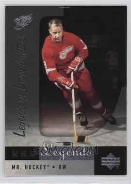 2001-02 Upper Deck Legends - [Base] #91 - Gordie Howe