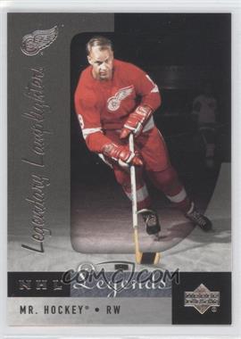 2001-02 Upper Deck Legends - [Base] #91 - Gordie Howe