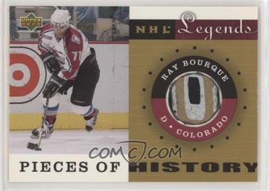 2001-02 Upper Deck Legends - Pieces of History Sticks #PH-RA - Ray Bourque