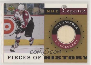 2001-02 Upper Deck Legends - Pieces of History Sticks #PH-RA - Ray Bourque