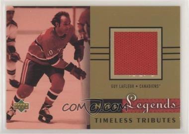 2001-02 Upper Deck Legends - Timeless Tributes Jerseys #TT-LA - Guy Lafleur