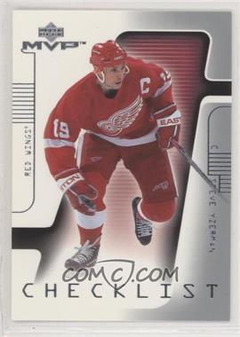 2001-02 Upper Deck MVP - [Base] #219 - Steve Yzerman