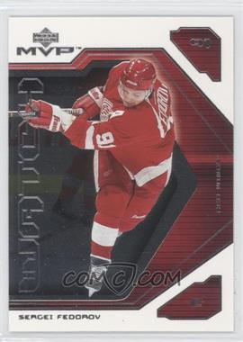 2001-02 Upper Deck MVP - MVP Watch #MW5 - Sergei Fedorov