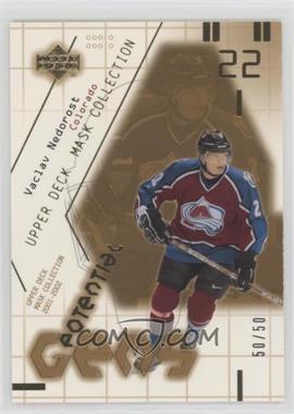 2001-02 Upper Deck Mask Collection - [Base] - Gold #140 - Vaclav Nedorost /50