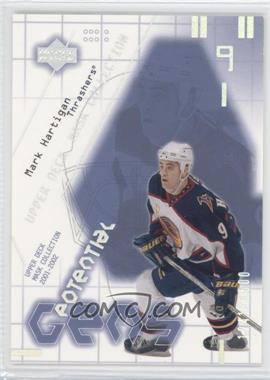 2001-02 Upper Deck Mask Collection - [Base] #134 - Mark Hartigan /1500