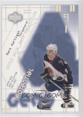 2001-02 Upper Deck Mask Collection - [Base] #134 - Mark Hartigan /1500