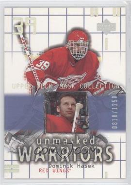 2001-02 Upper Deck Mask Collection - [Base] #177 - Dominik Hasek /1250