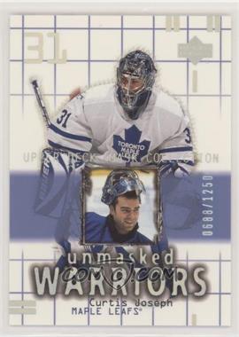 2001-02 Upper Deck Mask Collection - [Base] #189 - Curtis Joseph /1250