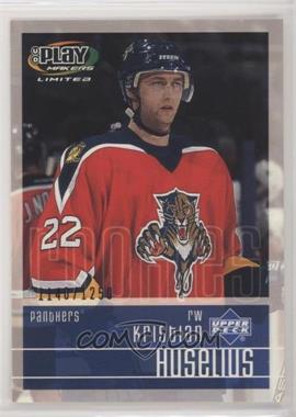 2001-02 Upper Deck Play Makers Limited - [Base] #120 - Kristian Huselius /1250