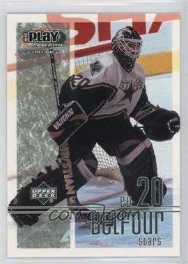 2001-02 Upper Deck Play Makers Limited - [Base] #31 - Ed Belfour