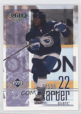 2001-02 Upper Deck Play Makers Limited - [Base] #42 - Anson Carter