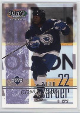 2001-02 Upper Deck Play Makers Limited - [Base] #42 - Anson Carter