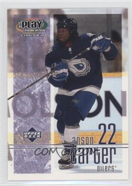 2001-02 Upper Deck Play Makers Limited - [Base] #42 - Anson Carter