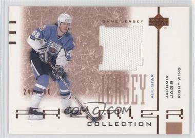 2001-02 Upper Deck Premier Collection - Jerseys Bronze #B-JA - Jaromir Jagr /300