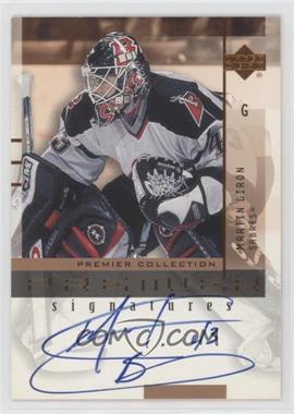 2001-02 Upper Deck Premier Collection - Premier Signatures #BI - Martin Biron