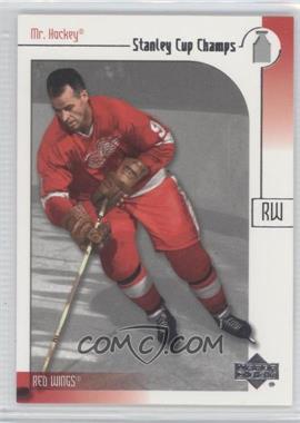 2001-02 Upper Deck Stanley Cup Champs - [Base] #6 - Gordie Howe