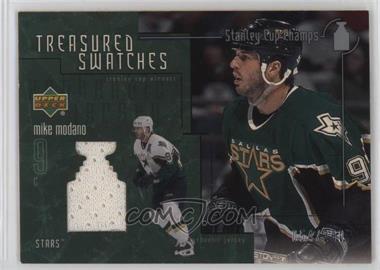 2001-02 Upper Deck Stanley Cup Champs - Treasured Swatches #T-MM - Mike Modano /200