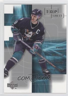 2001-02 Upper Deck Top Shelf - [Base] #1 - Paul Kariya