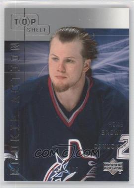 2001-02 Upper Deck Top Shelf - [Base] #65.1 - Mike Brown /900